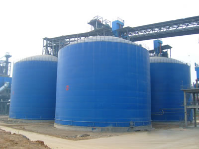 云梦水泥钢板库改造