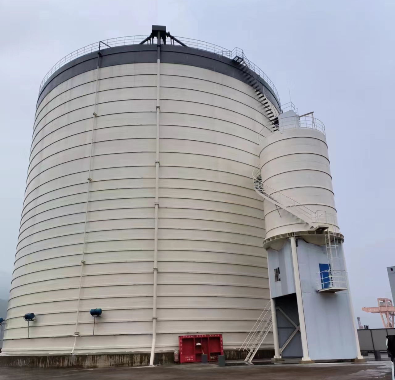 云梦10万吨水泥钢板库