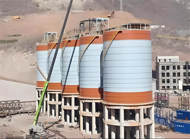 云梦高架钢板仓