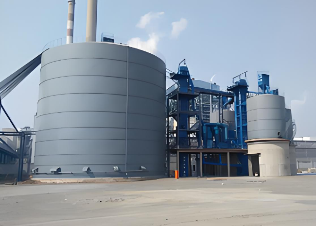 云梦1万吨钢板仓